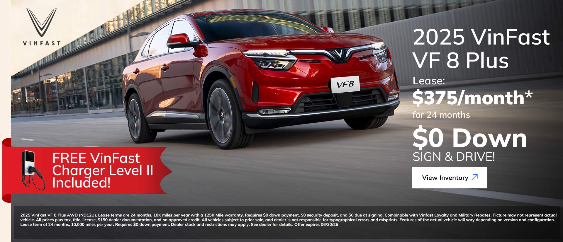 2025 VF 8 Plus Offer