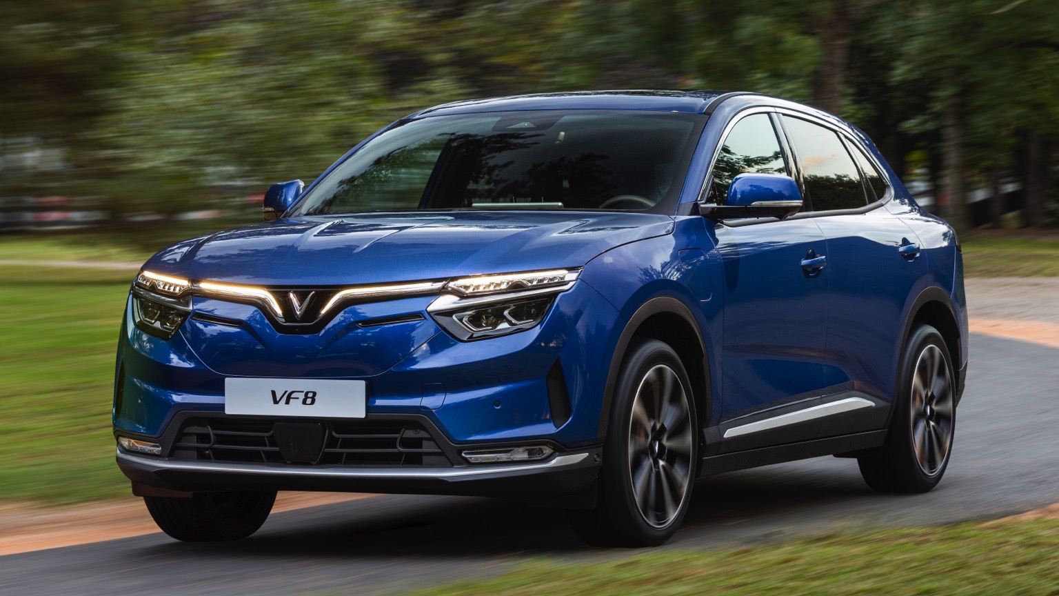 Front View of the New Vinfast VF8