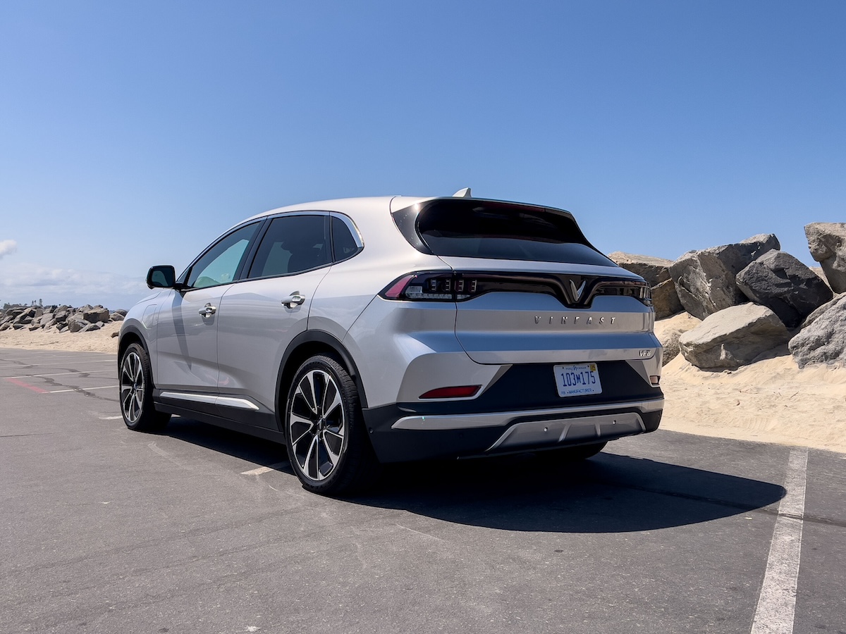 New VinFast VF8 Rear View