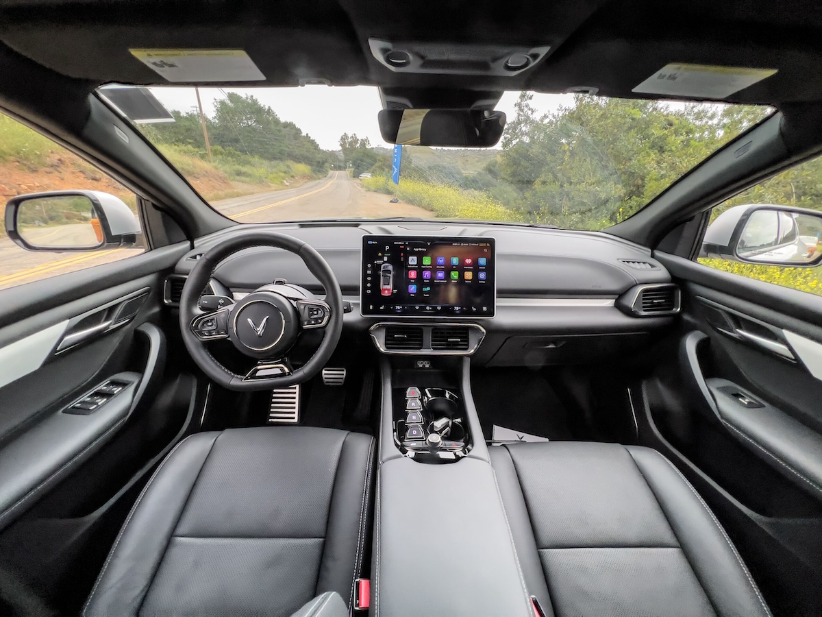 New Vinfast VF8 Plus Interior Dash View
