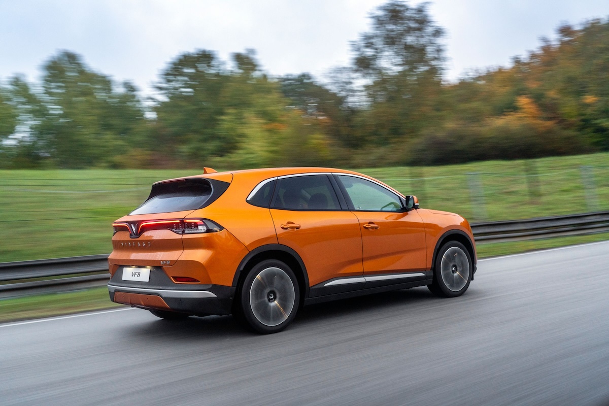 2024 VinFast VF8 Rear Side View