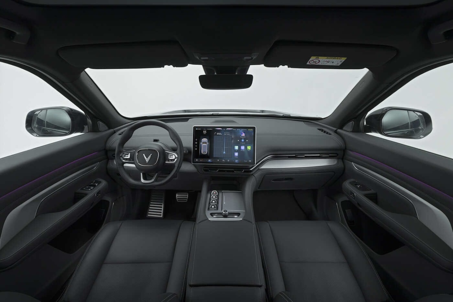 New VinFast VF9 Interior Dash View