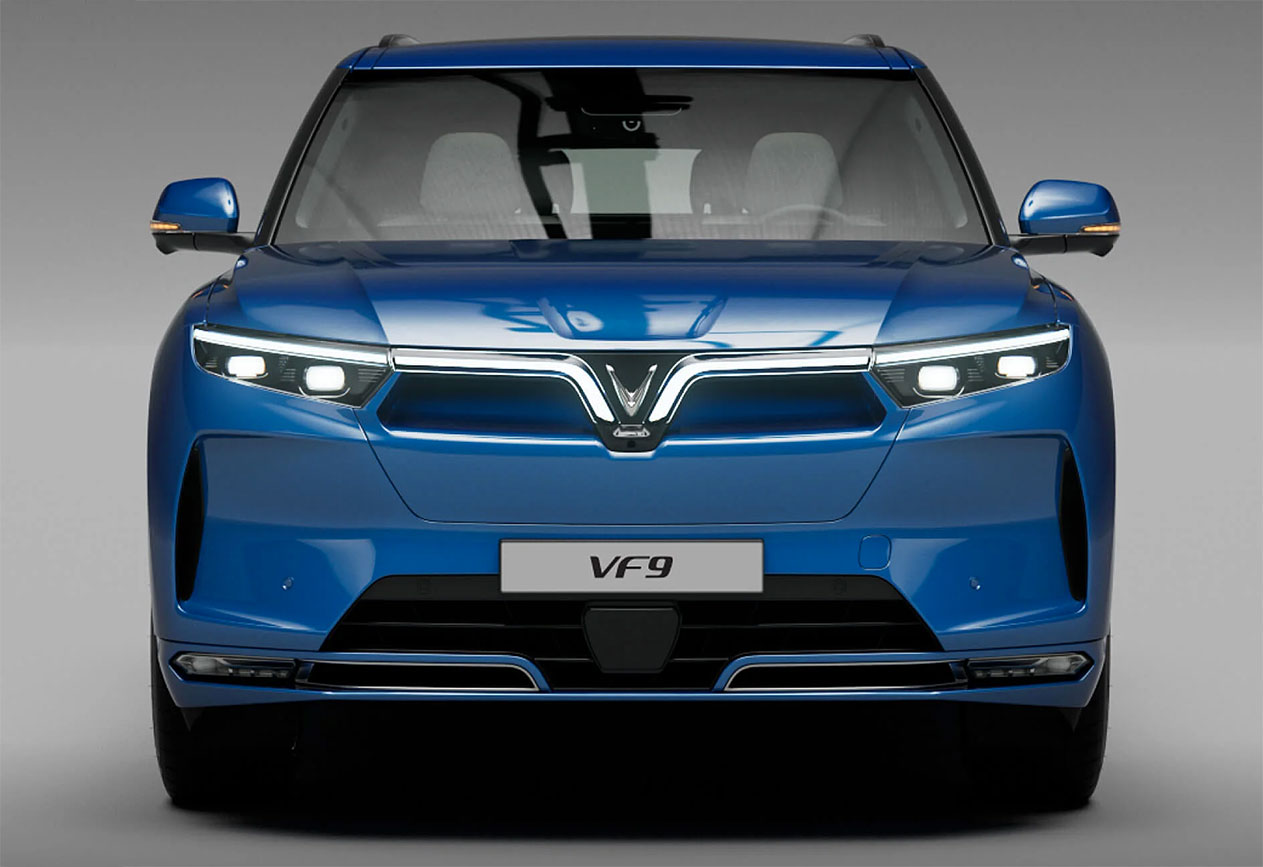 Vinfast VF9 Front Grille View