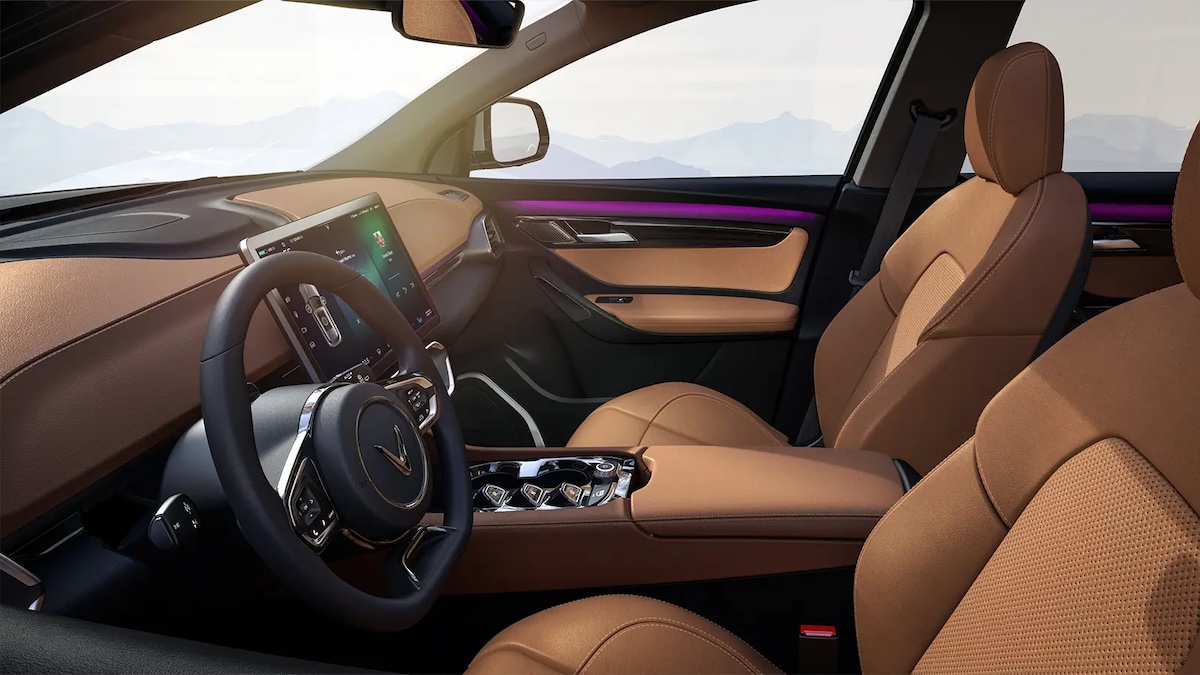 New VinFast VF8 Interior Cabin and Seat Detail