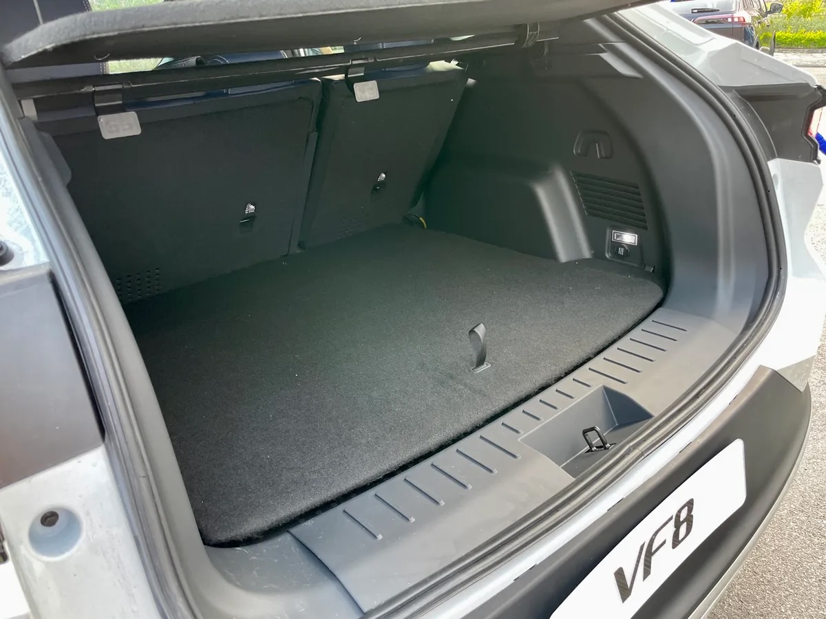 2025 VinFast VF8 Cargo Space