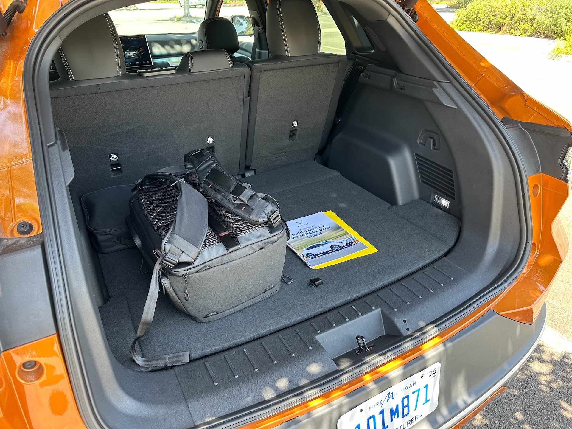 VinFast VF8 Rear Cargo Space