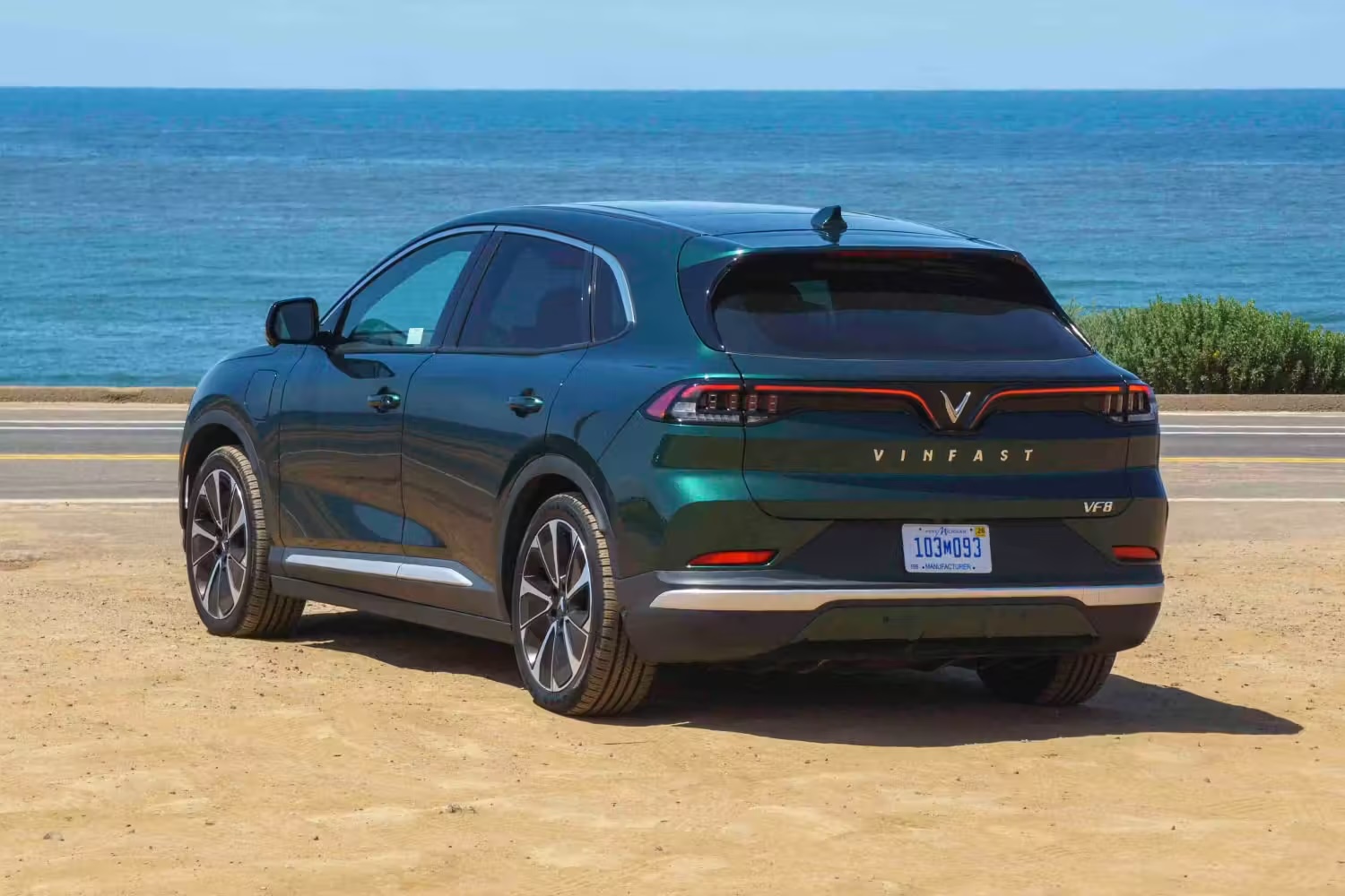 New VinFast VF8 Rear View