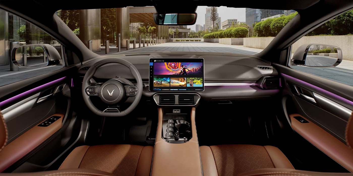 VinFast Sony RideVu Front Dash