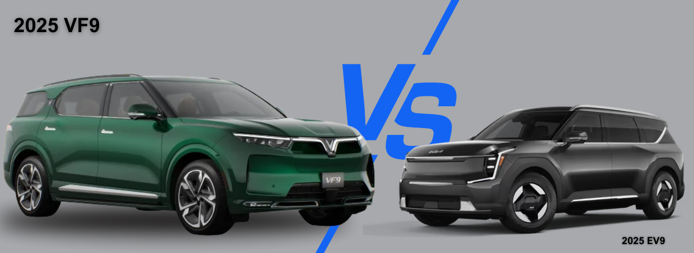 2025 VinFast VF9 vs the Kia EV9
