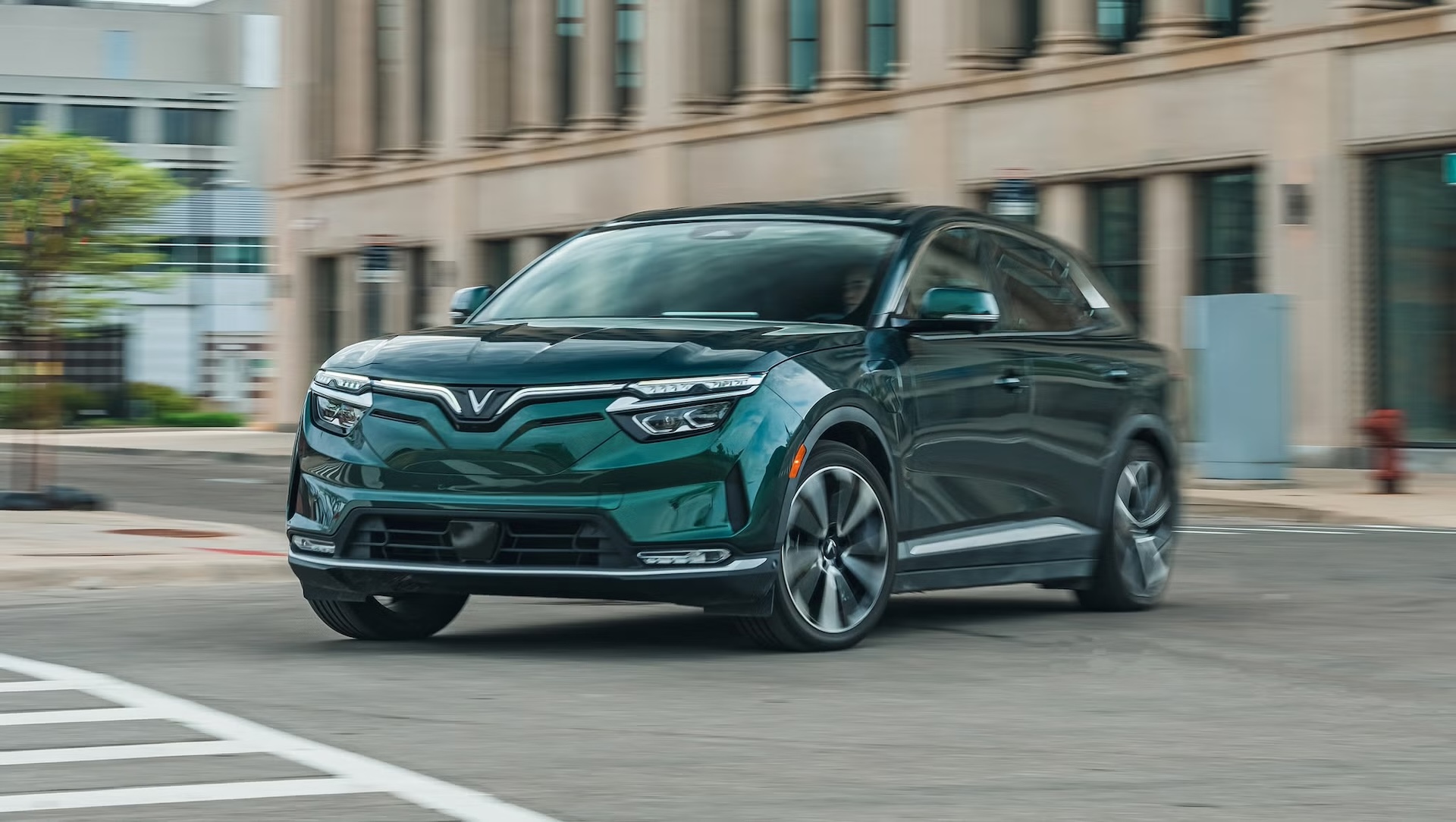 VinFast VF8 on the Road